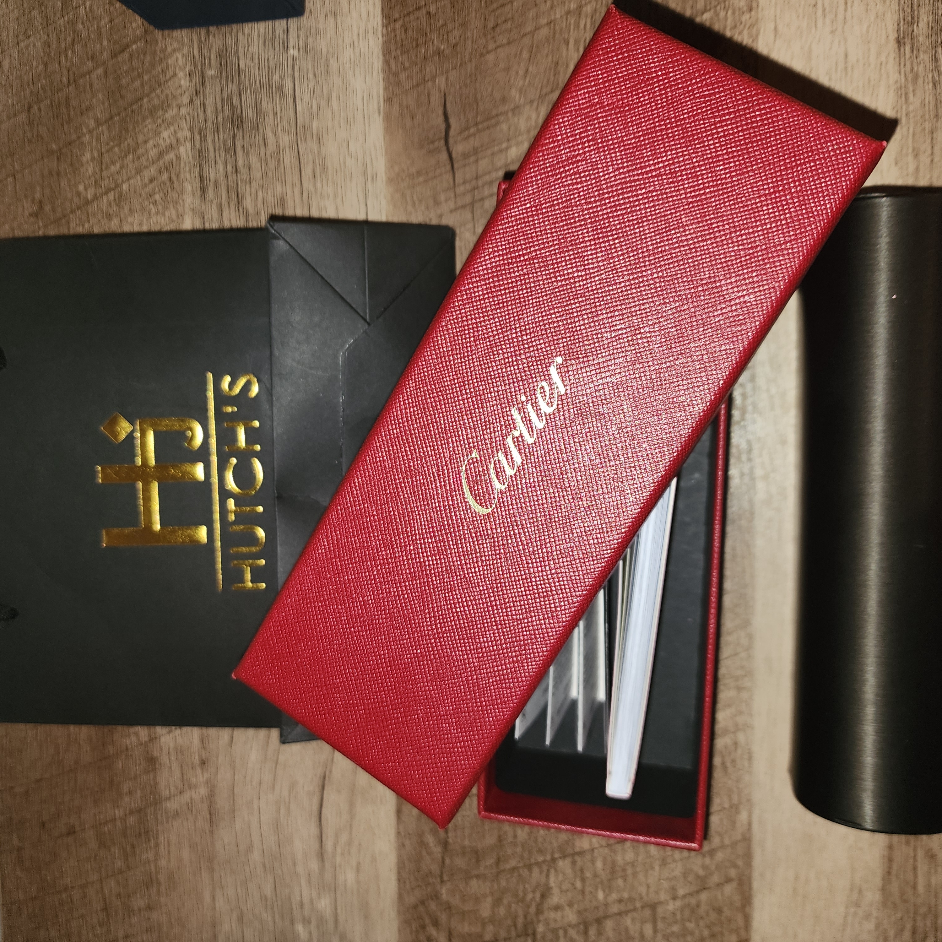 Cartier Red Glasses Accessory